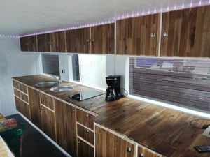 Linienbus selbst umgebaut zum Wohnmobil   Bild 8