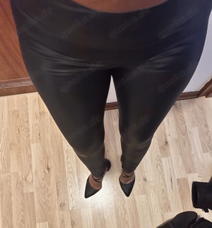 Sehr viel getragene Kunstleder leggings an Liebhaber abzugeben!! Größe L XL