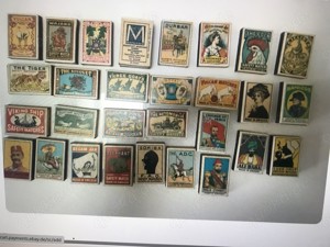 Retro Streichholzschachteln