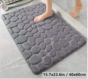 Dusch Vorlegematte grau 60 x 40 cm NEUWARE  4  