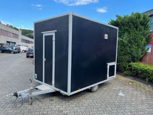 Verkaufsanhänger schwarz mit viel Zubehör Bild 6