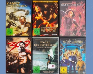 6-DVD-Paket - Fantasy, Abenteuer, Sammlung, Konvolut