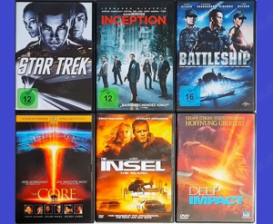 6-DVD-Paket - Science Fiction, Sammlung, Konvolut