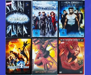 6-DVD-Paket - Superhelden, Marvel, Sammlung, Konvolut