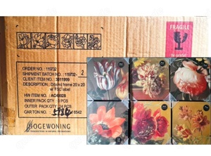 24 Bilder, 1 Karton, 6 verschiedene Motive, Konvolut Trödel Flohmarkt 
