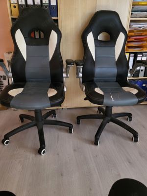 2 Bürostühle  Chefsessel, gebraucht