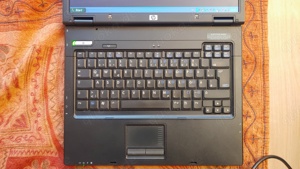 Retro 2006: HP Compaq nx6310 schwarz, Zustand gut, voll funktionsfähig Bild 3