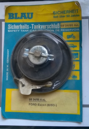 Tankdeckel für Ford Escort mit Schlüssel
