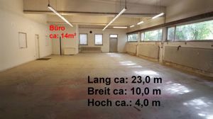 230 m  Lagerhalle Lagerplatz Halle Lagerfläche Storage Freifläche