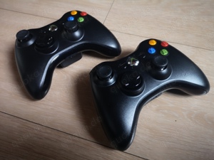 2x Original XBOX 360 Wireless Controller Black