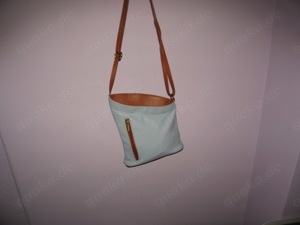 ITL-422 Handtasche, Schultertasche, Design Tasche, handbag, echt Leder, Made in Italy   