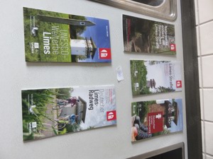 Limes und Römer Broschüren zu verschenken