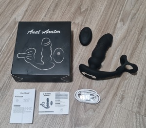 Sex Analplug Vibrator mit Cockring  Bild 3