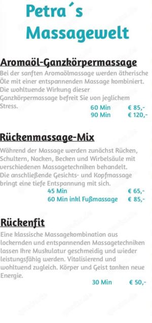 Massage Ölmassage Wellnessmassage  Bild 2