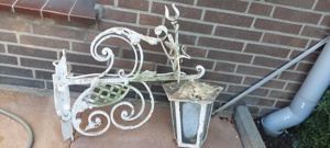 Lampe Schmiedeeisen Antik 