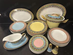 Rosenthal Versace Russian Dream Speiseservice 32-Teilig für 6 Personen
