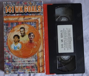 U MULTI MEDIA 141 WK GOALS Videokasette Flämisch 60 Minuten WM-historie S-1130 Fußballspiel Video