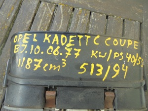 Opel Kadett Cockpit mit Drehzahlmesser Kadett 1200 Gebraucht Bild 6