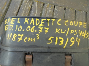 Opel Kadett Cockpit mit Drehzahlmesser Kadett 1200 Gebraucht Bild 7