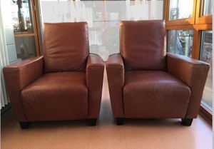Leder Sessel zu verkaufen