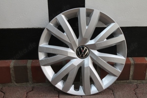 Origl. VW Radkappe, 16 Zoll, Teilenr. : 5H0.601.147.C, 5G0.601.147.B, PA66-MD15