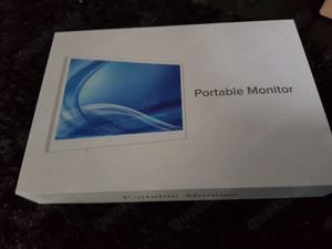 Tragbarer externer Monitor in Laptop-Größe selten genutzt und fast wie neu! Bild 4