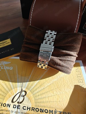 Breitling Galactic 32, Diamanten, WIE NEU Bild 3