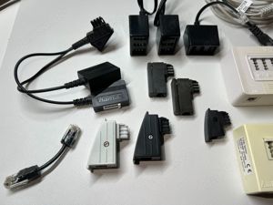 Telefonkabel TAE-F Stecker auf RJ11 Stecker Fritzbox Kabel Bild 2