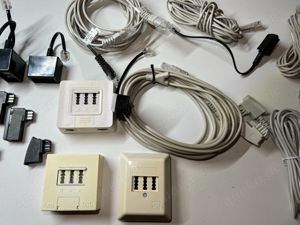 Telefonkabel TAE-F Stecker auf RJ11 Stecker Fritzbox Kabel Bild 3