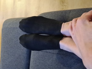 Socken getragene Socken 