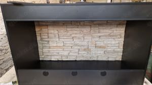 Neu Absofort Schwarze Kunststoff Terrarien Terrarium 