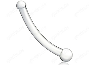 Glas Doppel dildo 