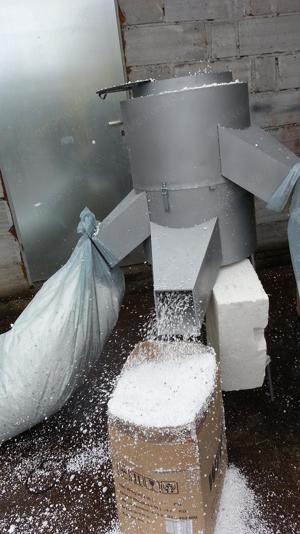 Brecher, Schredder, Styropormühle , Polystyrol-Schleifmaschine Bild 4