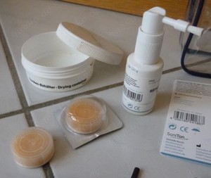 Siemens Pure 3px Hörgeräte 2 Stück Starter Set Anleitung Behälter Batterien Dose Bild 6