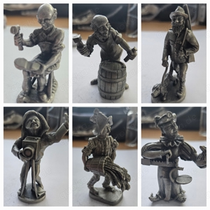 Sammlung Zinn-Figuren Handwerker Max & Moritz Spitzweg  Bild 2