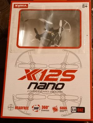 Syma X12S nano - 4 CH Remote Control Quadcopter
