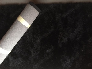 TEPPICHE mit Glitzereffekt 160 MAL 230 CM SCHWARZ Bild 3