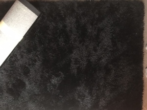 TEPPICHE mit Glitzereffekt 160 MAL 230 CM SCHWARZ