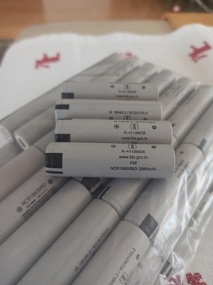 40 Stück Li-Ion Panasonic Akkus NCR18650BD neuwertig 