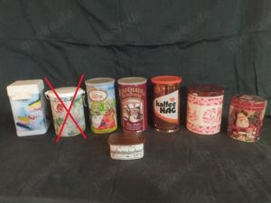 Haushaltsauflösung: Kaffee- Teedosen Konvolut, Vintage