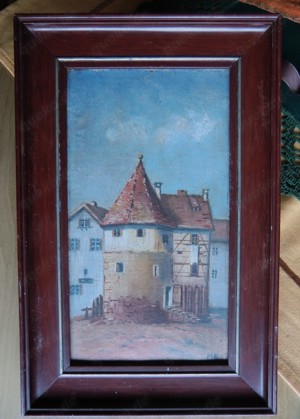 Ölgemälde Öl auf Leinwand Ca. 1900