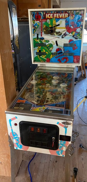 Gottlieb Premier Flipper Pinball ICE FEVER zu verkaufen: