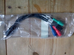 7-poliges S-Video-zu-Buchse-RGB 3-Cinch-und 4-poliges S-Video-Buchsen adapter kabel 20cm für PC-DVD- Bild 3