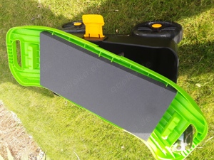 Gartenrollsitz Hocker mit Aufbewahrungsbox und Kniekissen, NEU Bild 3