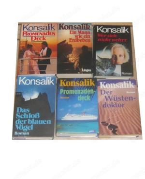 Über 50 Heinz G. Konsalik gebundene Bücher Romane zum Auswählen