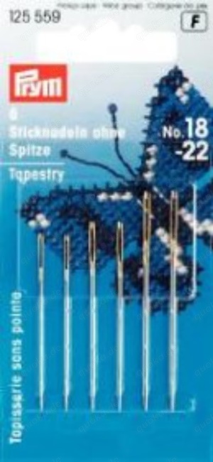 Stricknadeln wahlweise mit oder ohne Spitze von Prym