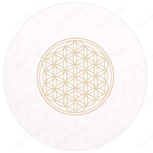 Blume des Lebens Untersetzer, Set 6 Stück