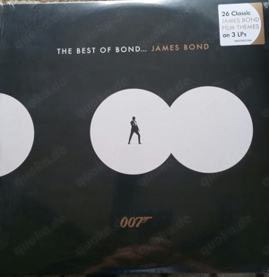 James Bond 007 Original Soundtrack 3 Fach Vinyl Neu