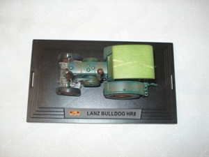 Siku Classic 4456 Lanz Bulldog  Traktor Modell in Acrylglasvitrine neuwerig unbespielt OVP 1:32 Bild 10