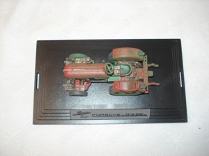 Siku Classic 4458 Porsche Diesel Super 308 Traktor in Acrylglasvitrine neuwerig 1:32 OVP Bild 10